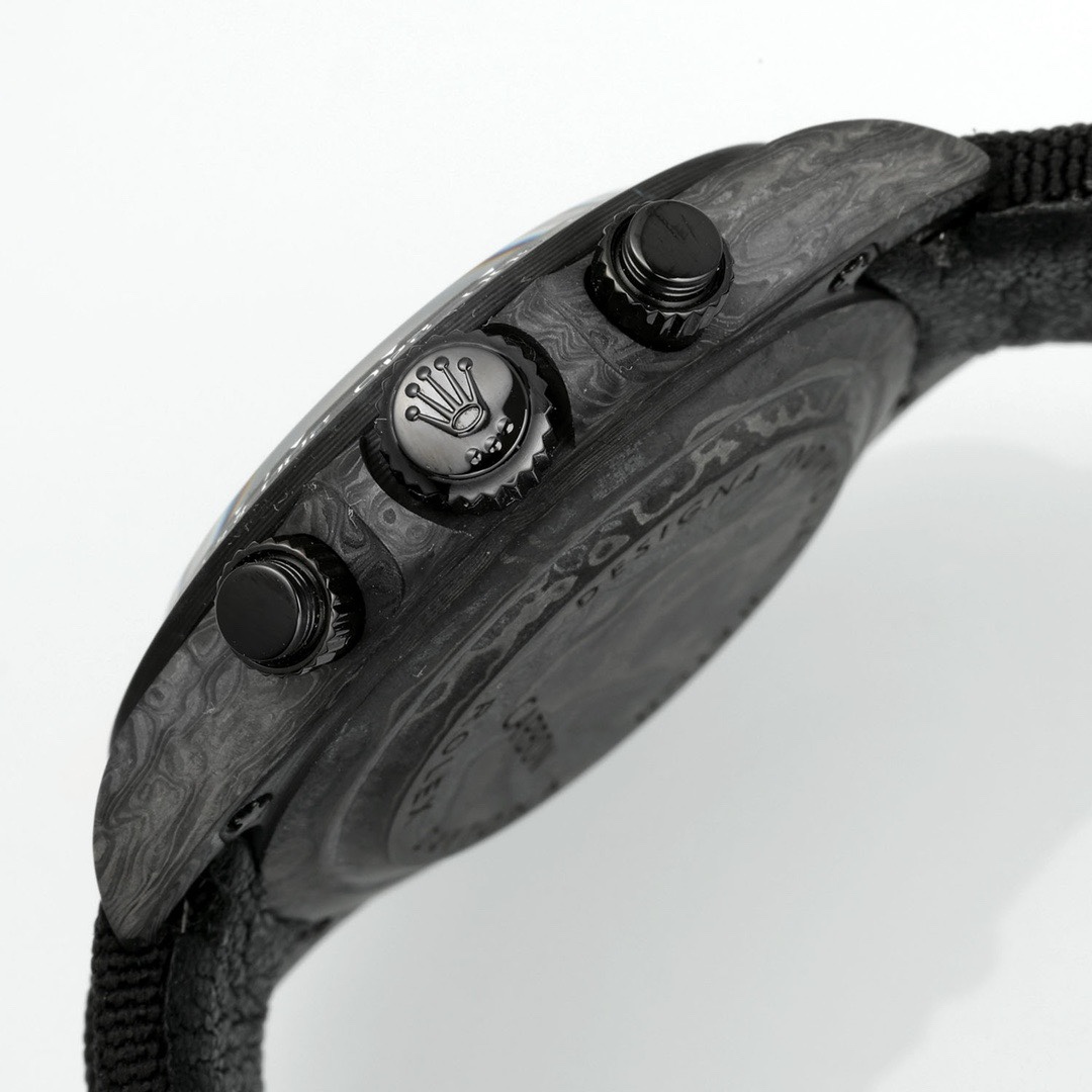 Rolex Diw Carbon Skeleton Chronograph