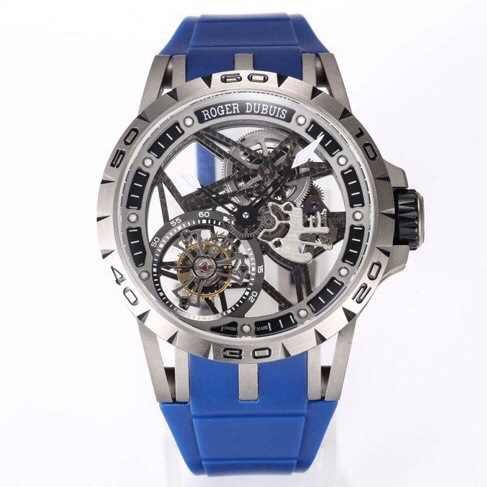 Roger Dubuis Titanium Skeleton Tourbillon Watch