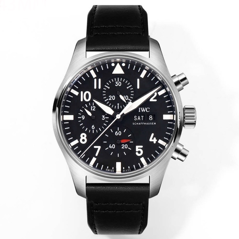 IWC Portuguese Chronograph Watch, New Men's Wristwatch for Business & Daily Wear
