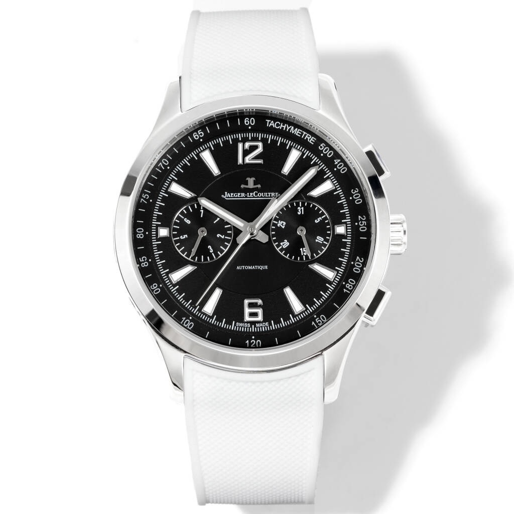 Jaeger-LeCoultre Polaris Chronograph Automatic Watch 42mm Rubber Strap