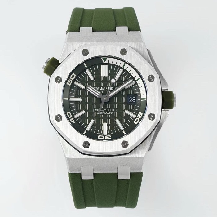 Audemars Piguet Royal Oak Offshore Diver 15710 Steel Watch | IPF Factory Cal.3120 Integrated Movement