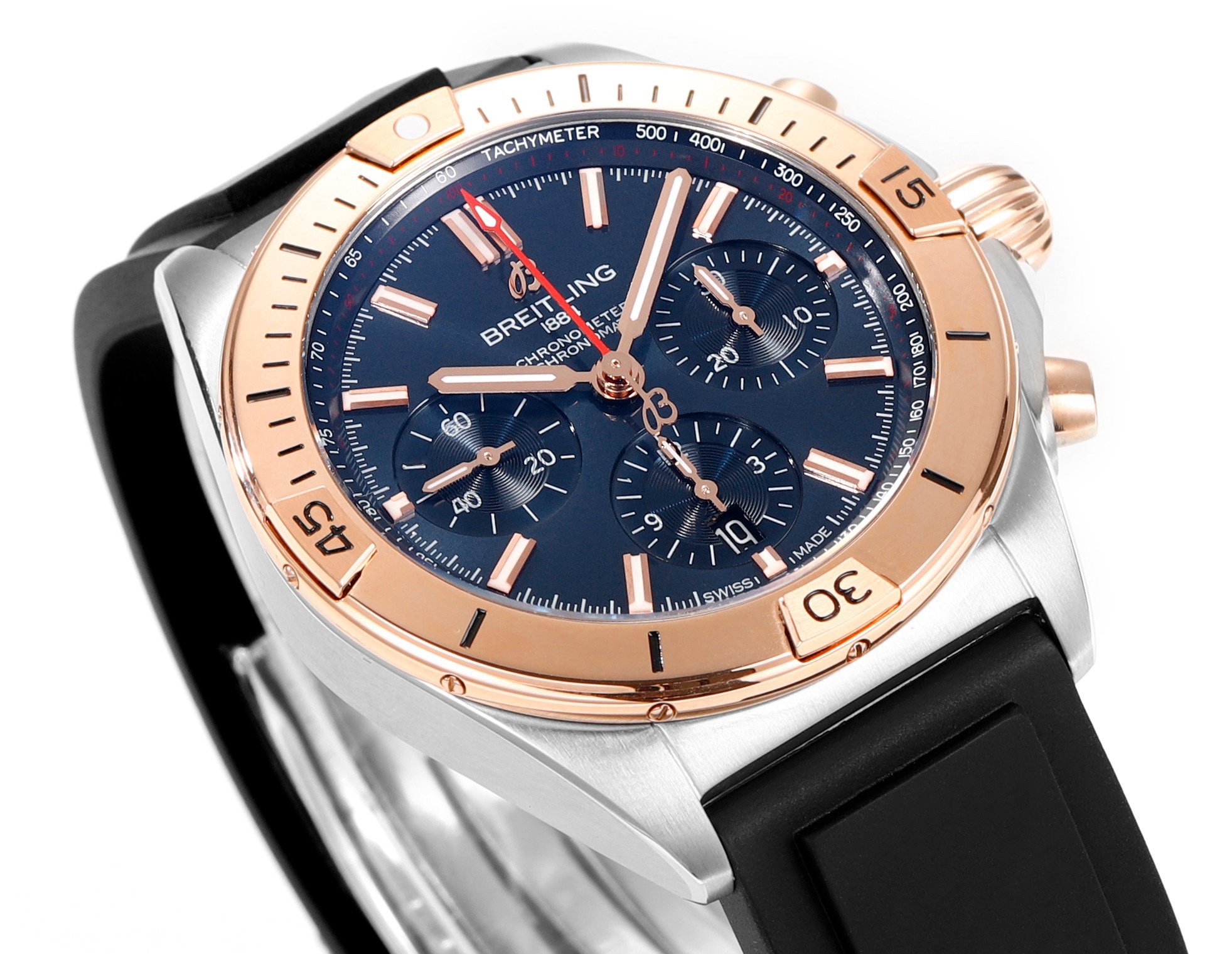 Breitling Chronomat Automatic Watch | BLS New Release 42mm Tricolor Arrows Pilot Watch