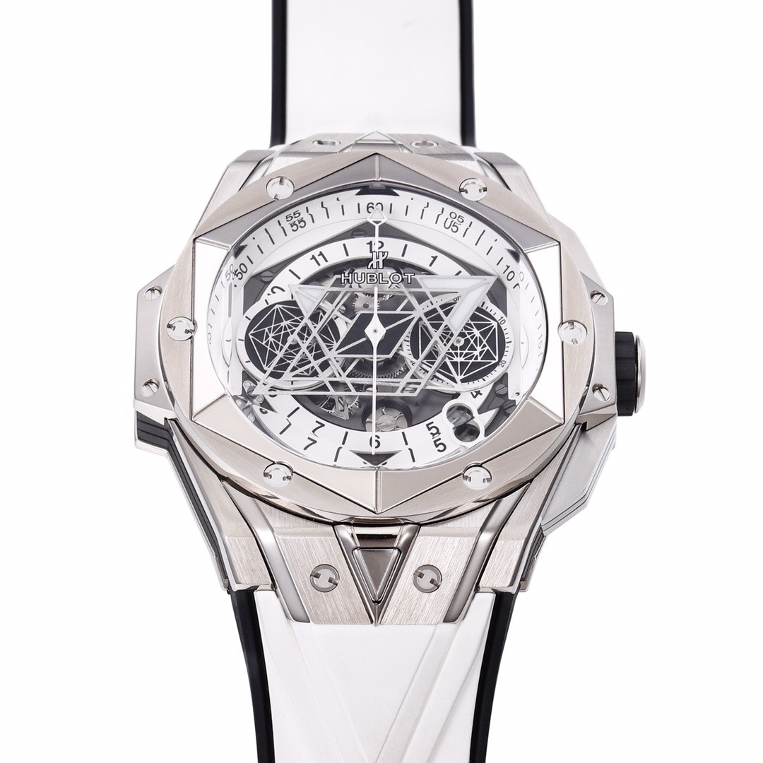 HUBLOT Big Bang Sang Bleu II Watch | BBF Super Clone Titanium Automatic Chronograph Wristwatch