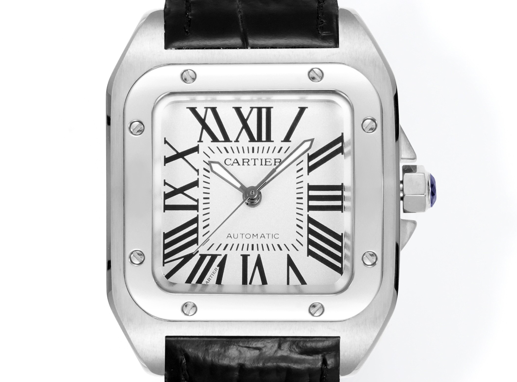 Cartier Santos 100th Anniversary Ladies Automatic Watch, 35.6mm