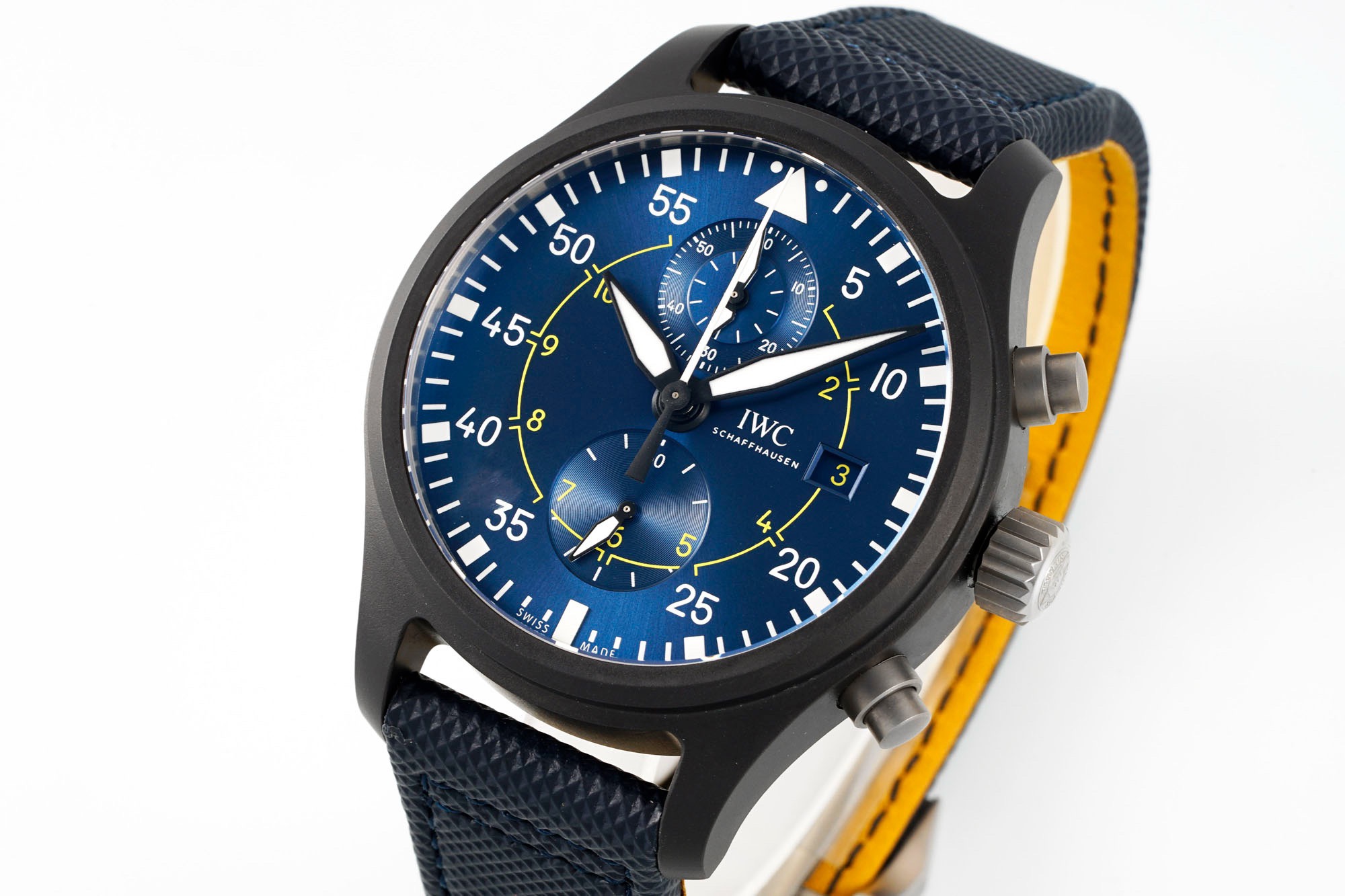 IWC Da Vinci Chronograph Watch 42mm | Modified Cal.89361 Integrated Movement Full Working Functions
