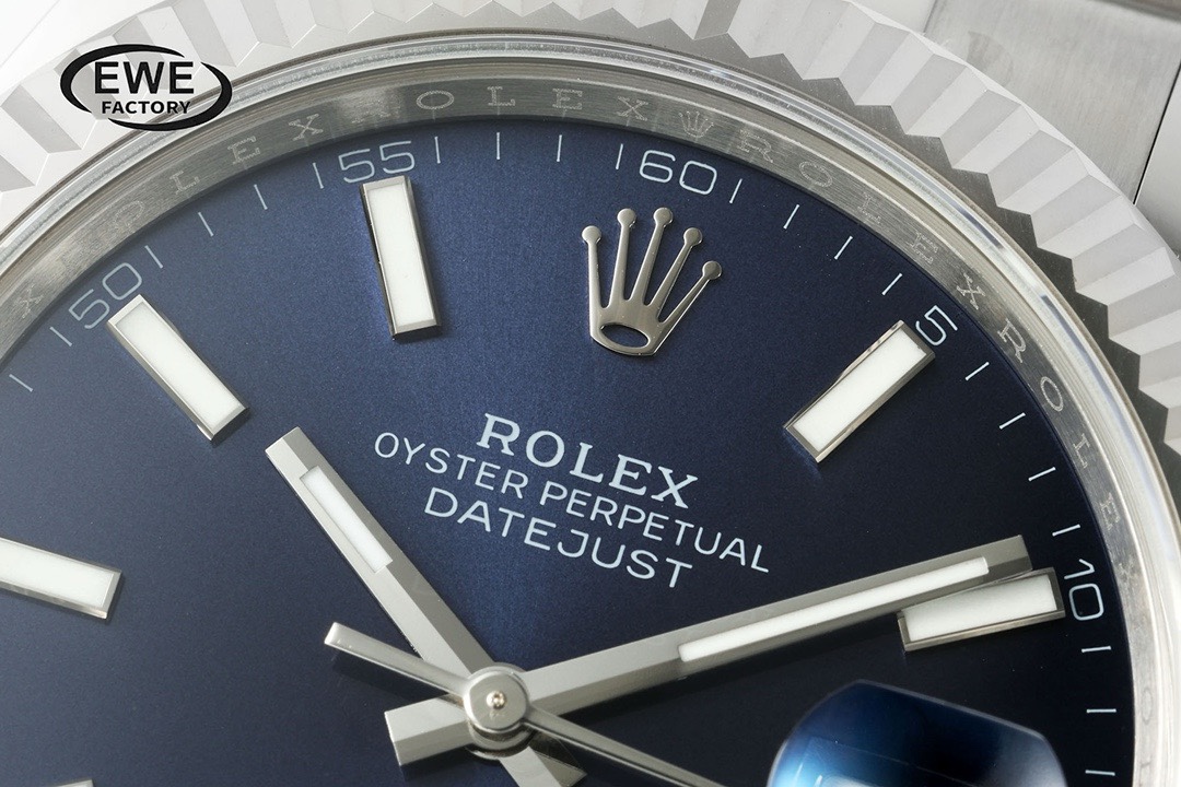 Rolex EWE Factory Datejust 41mm Men Watch, 3235 Automatic Movement, 904L Steel
