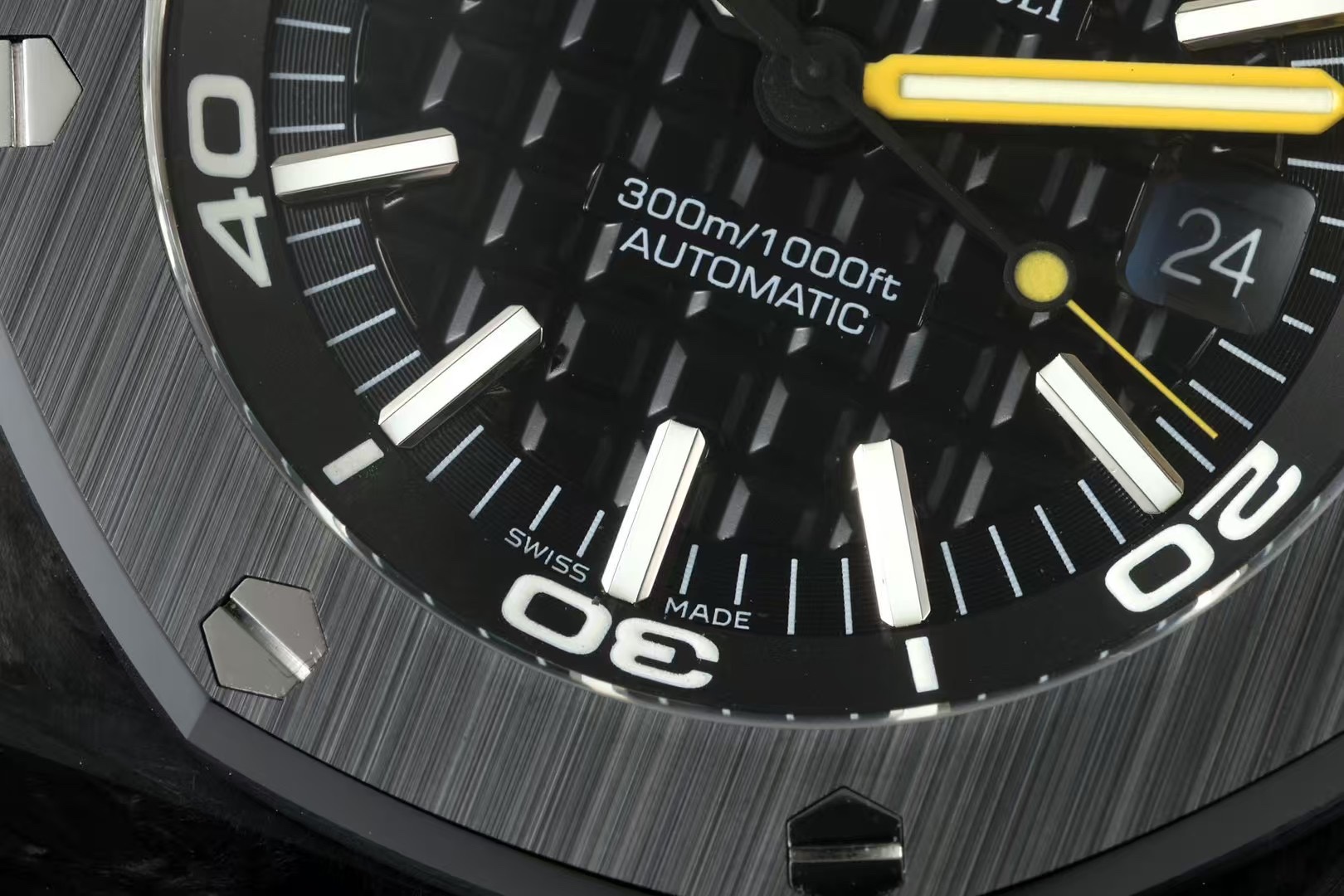 Audemars Piguet Royal Oak Offshore APS Factory 15706CE Black Ceramic Automatic Dive Watch