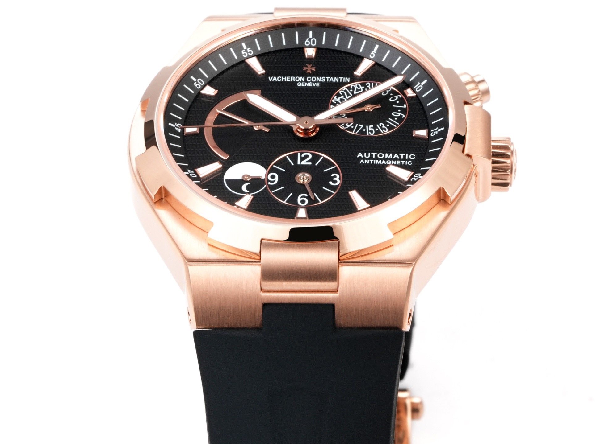 Vacheron Constantin Overseas RW4 Multifunctional Mechanical Watch, 42mm Stainless Steel Casual Business Gentleman Wristwatch