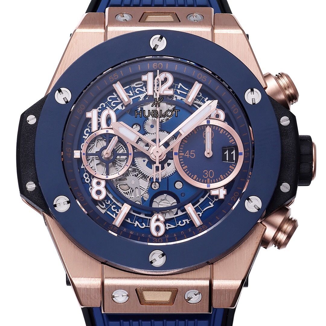 Hublot Big Bang Automatic Chronograph Watch 42mm Titanium Rubber Strap