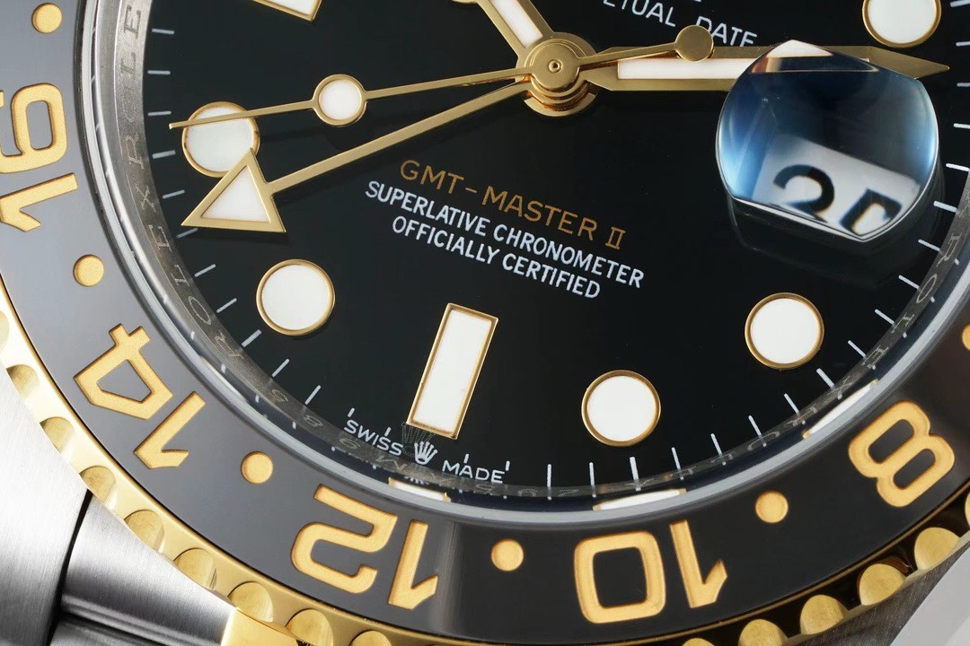 Rolex GMT Travel Watch 904L Steel Cal.3285 Movement