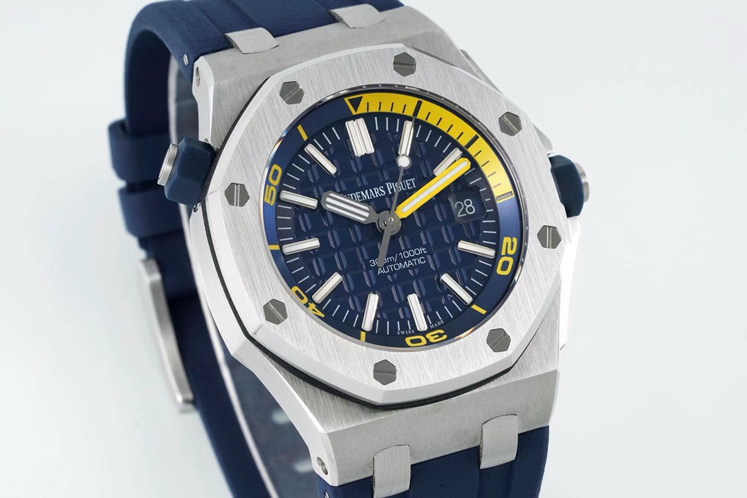 Audemars Piguet Royal Oak Offshore Diver 15710 Steel Watch | IPF Factory Cal.3120 Integrated Movement