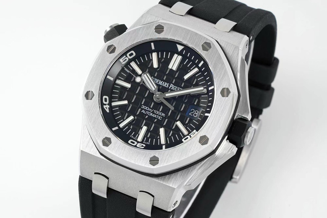 Audemars Piguet Royal Oak Offshore Diver 15710 Steel Watch | IPF Factory Cal.3120 Integrated Movement