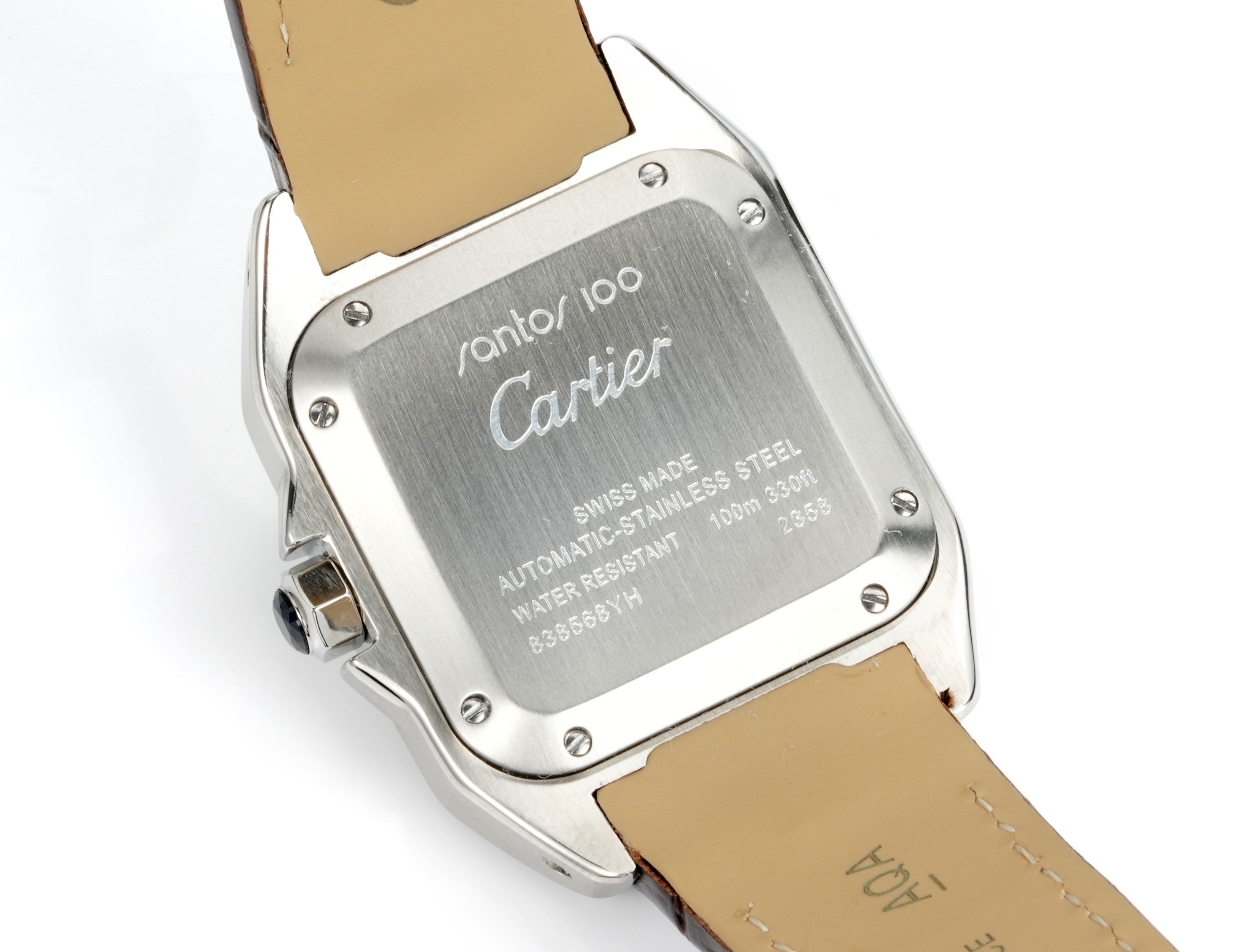 Cartier Santos 100th Anniversary Ladies Automatic Watch, 35.6mm
