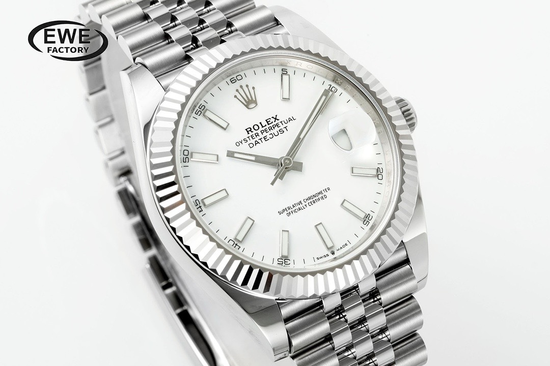 Rolex EWE Factory Datejust 41mm Men Watch, 3235 Automatic Movement, 904L Steel