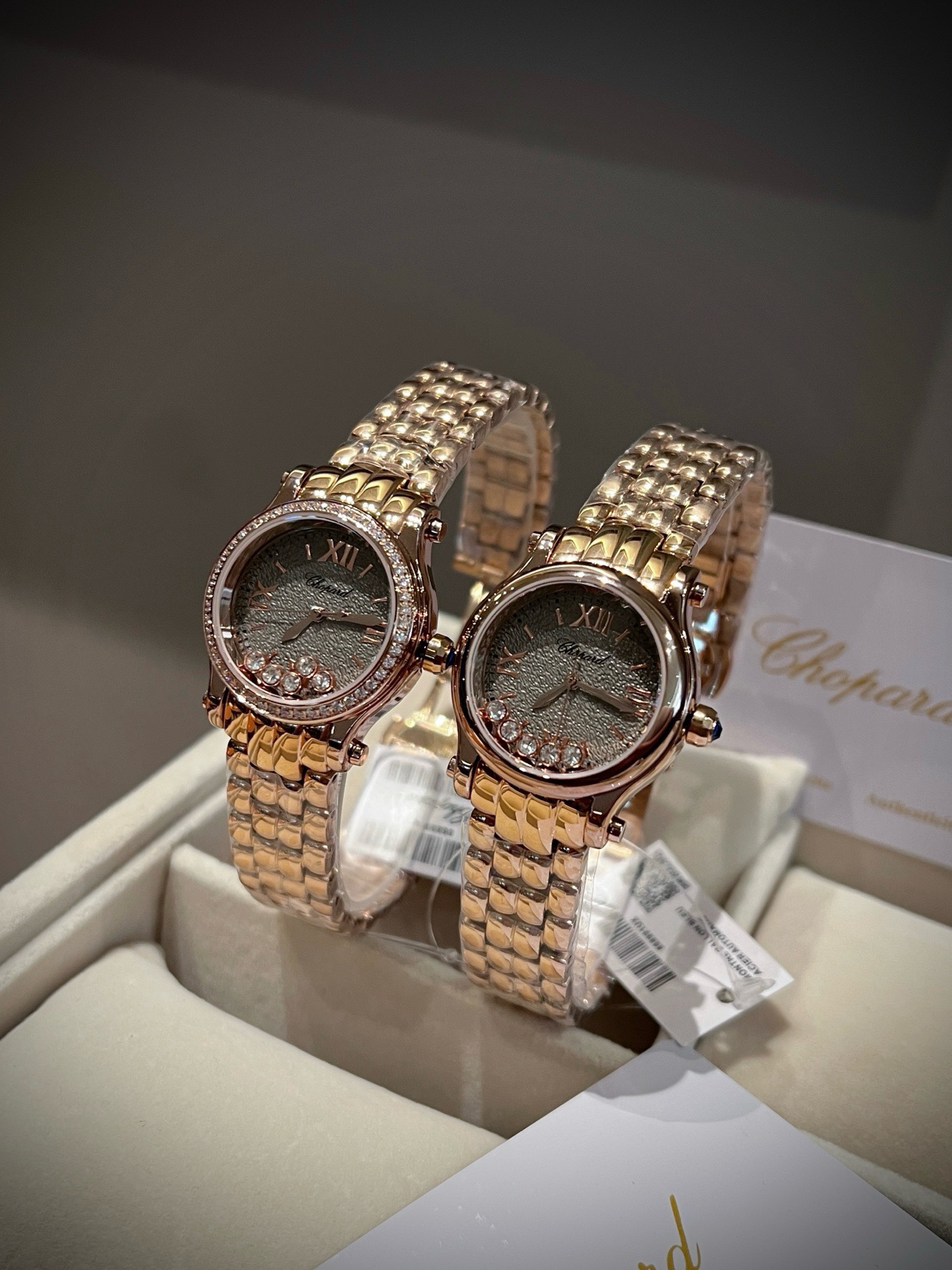 Chopard Happy Diamonds Women Watch 30mm, Stainless Steel Bracelet Fashion Watch