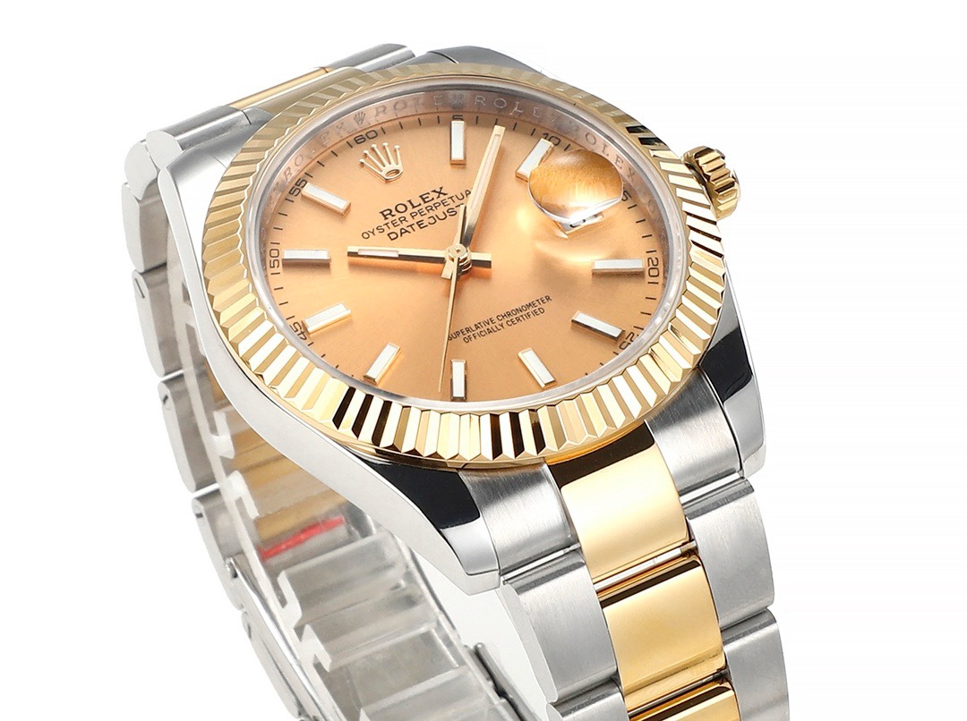 Rolex Datejust 41mm Automatic Watch 3235 Movement 72‑Hour Power Reserve Fluted Bezel
