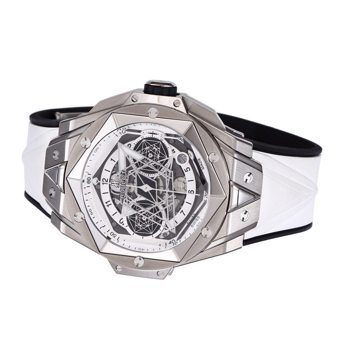 HUBLOT Big Bang Sang Bleu II Watch | BBF Super Clone Titanium Automatic Chronograph Wristwatch