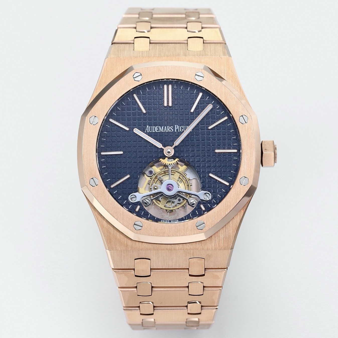 Audemars Piguet Royal Oak Tourbillon 41mm Evolutive Tapisserie Dial Automatic Watch