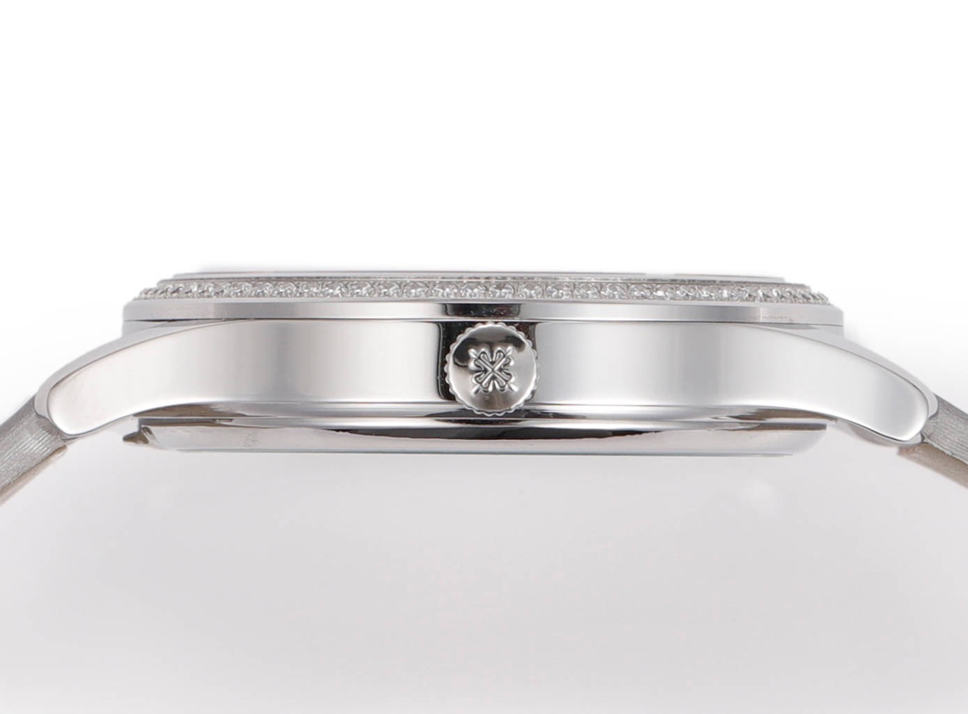 Patek Philippe Calatrava Ladies Watch 35mm | Slim Cal.240 Automatic Guilloché Dial Watch
