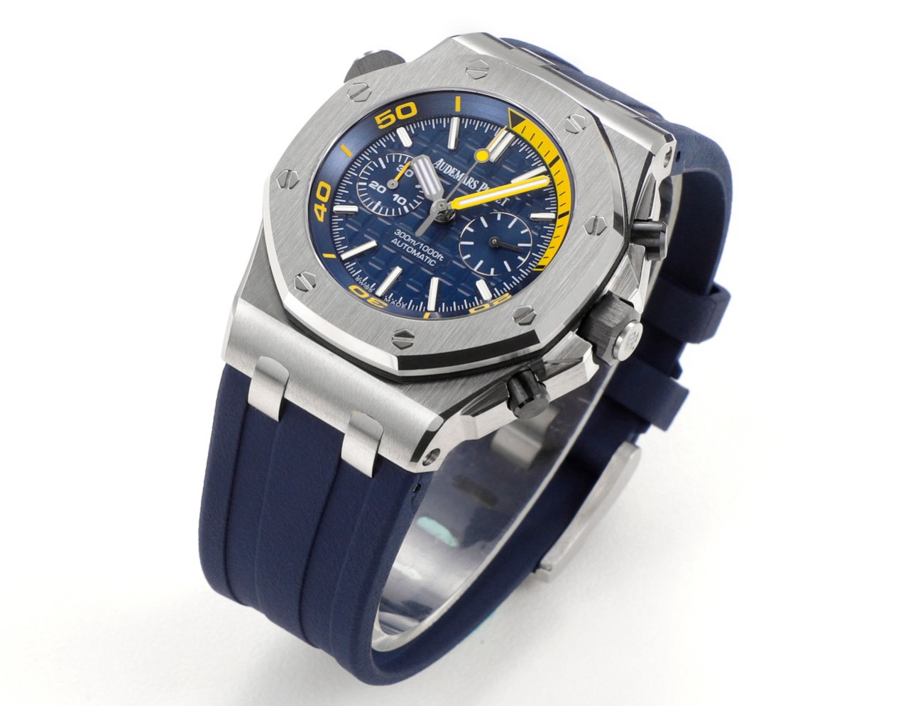 Audemars Piguet Royal Oak Offshore Chronograph 42mm | Cal.3124 Automatic Watch Rubber Strap