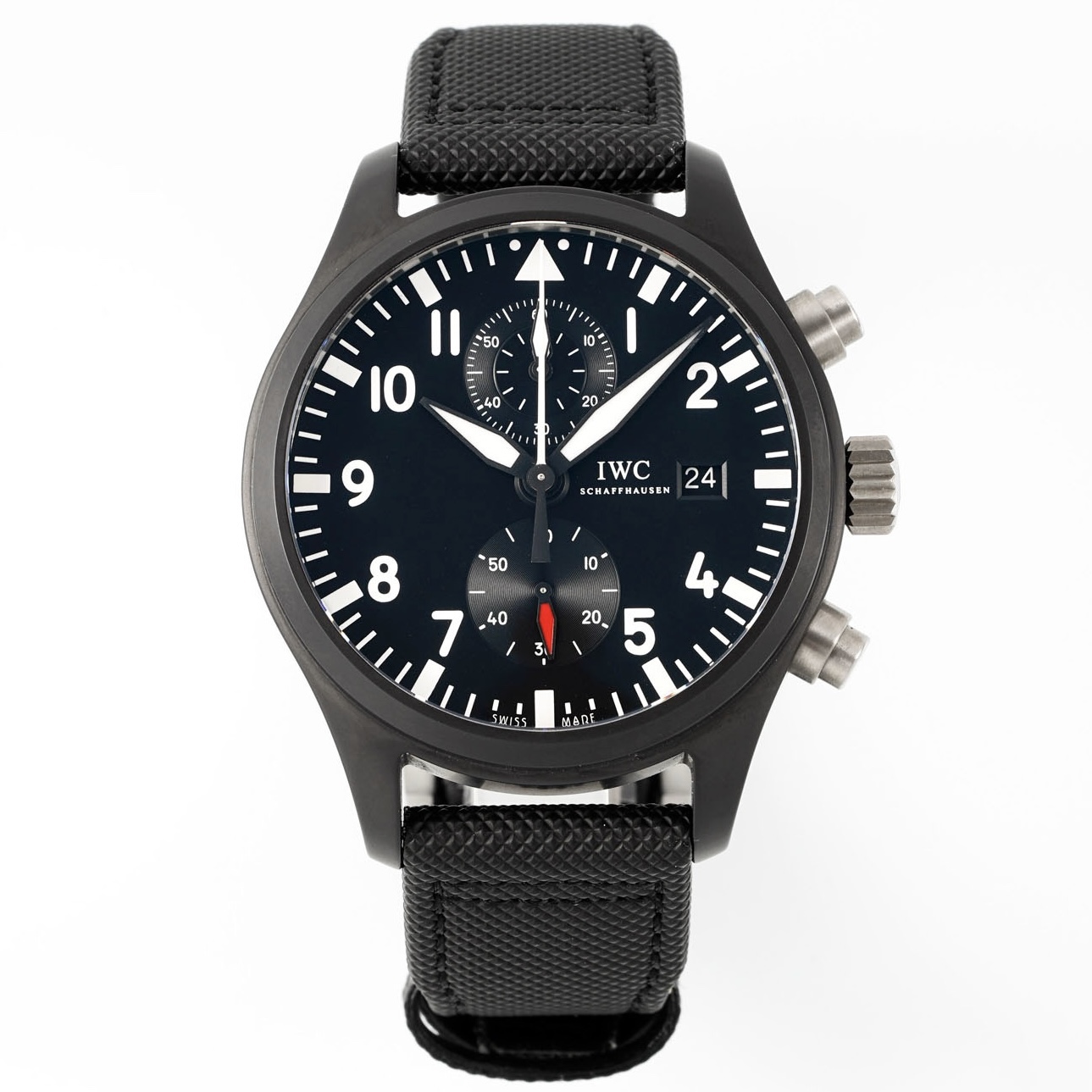 IWC Da Vinci Chronograph Watch 42mm | Modified Cal.89361 Integrated Movement Full Working Functions
