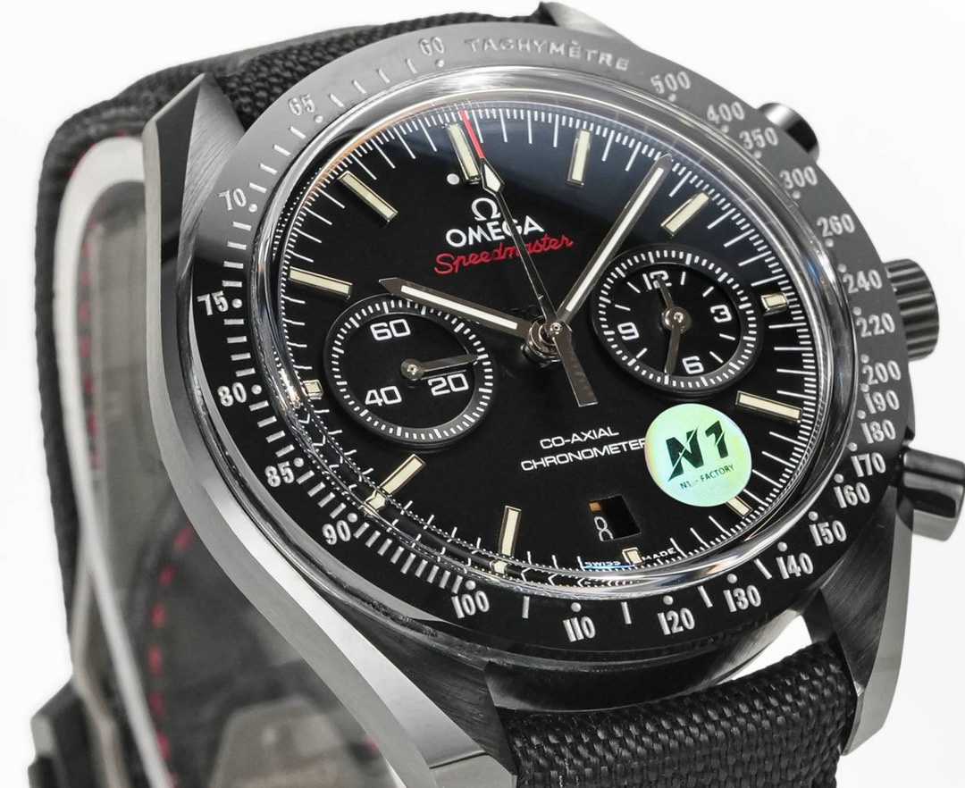 Omega Speedmaster Dark Side of the Moon Full Ceramic Chronograph | N1 Factory Cal.9300 Automatic Watch 44.25mm