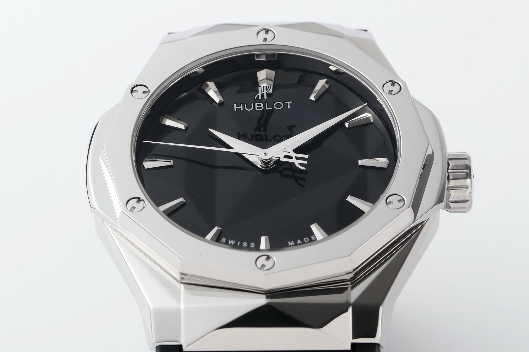Hublot x Richard Orlinski Co-branded Watch APS Top Replica, 40mm Faceted Polygon Case