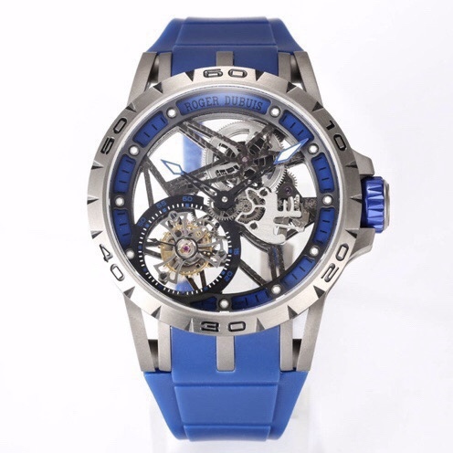 Roger Dubuis Titanium Skeleton Tourbillon Watch