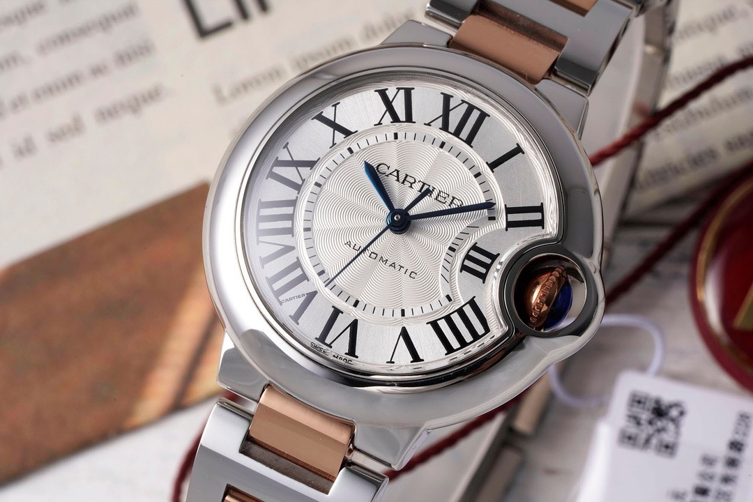 Cartier Ballon Bleu AF Upgraded 33mm Women Automatic Wristwatch
