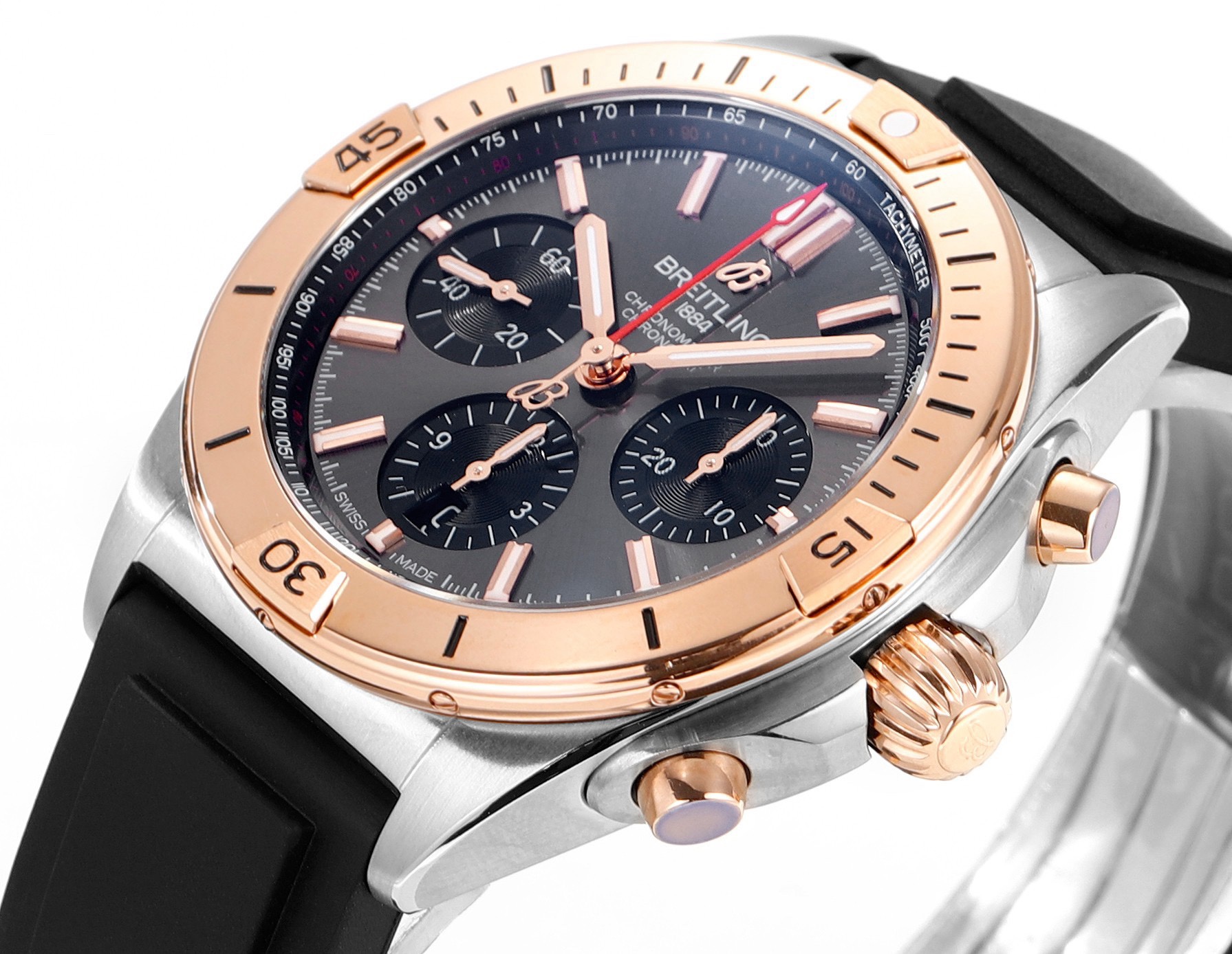 Breitling Chronomat Automatic Watch | BLS New Release 42mm Tricolor Arrows Pilot Watch