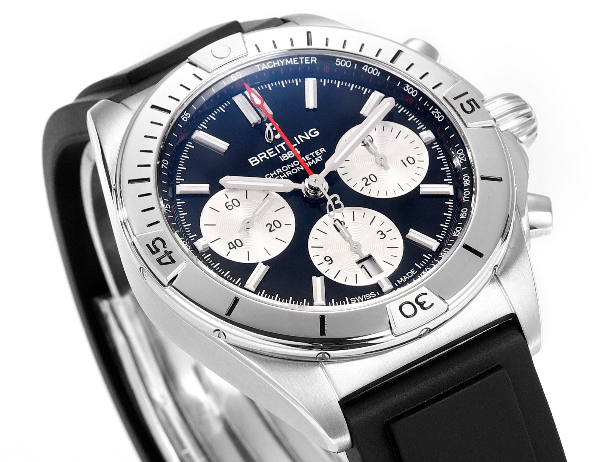 Breitling Chronomat Automatic Watch | BLS New Release 42mm Tricolor Arrows Pilot Watch