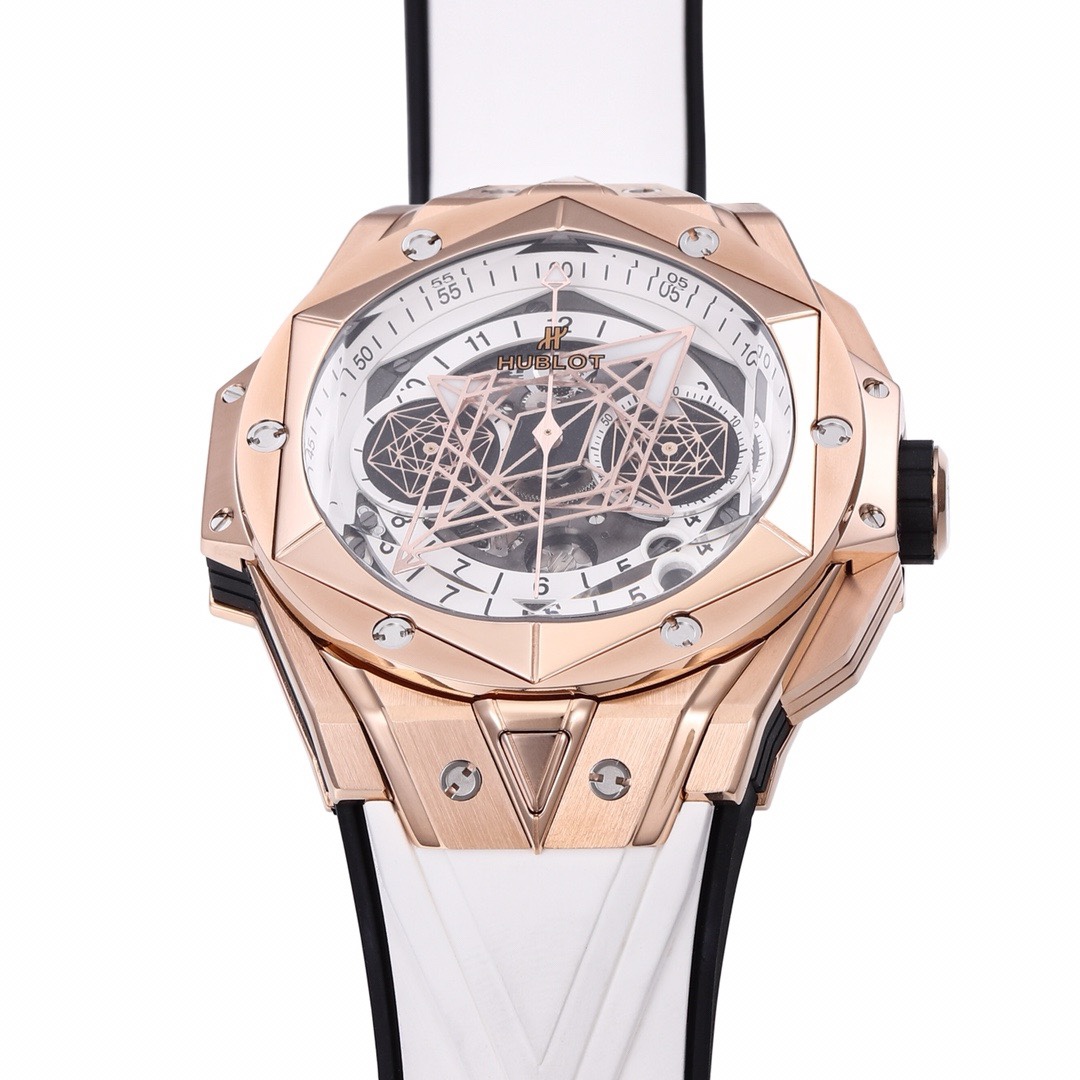 HUBLOT Big Bang Sang Bleu II Watch | BBF Super Clone Titanium Automatic Chronograph Wristwatch
