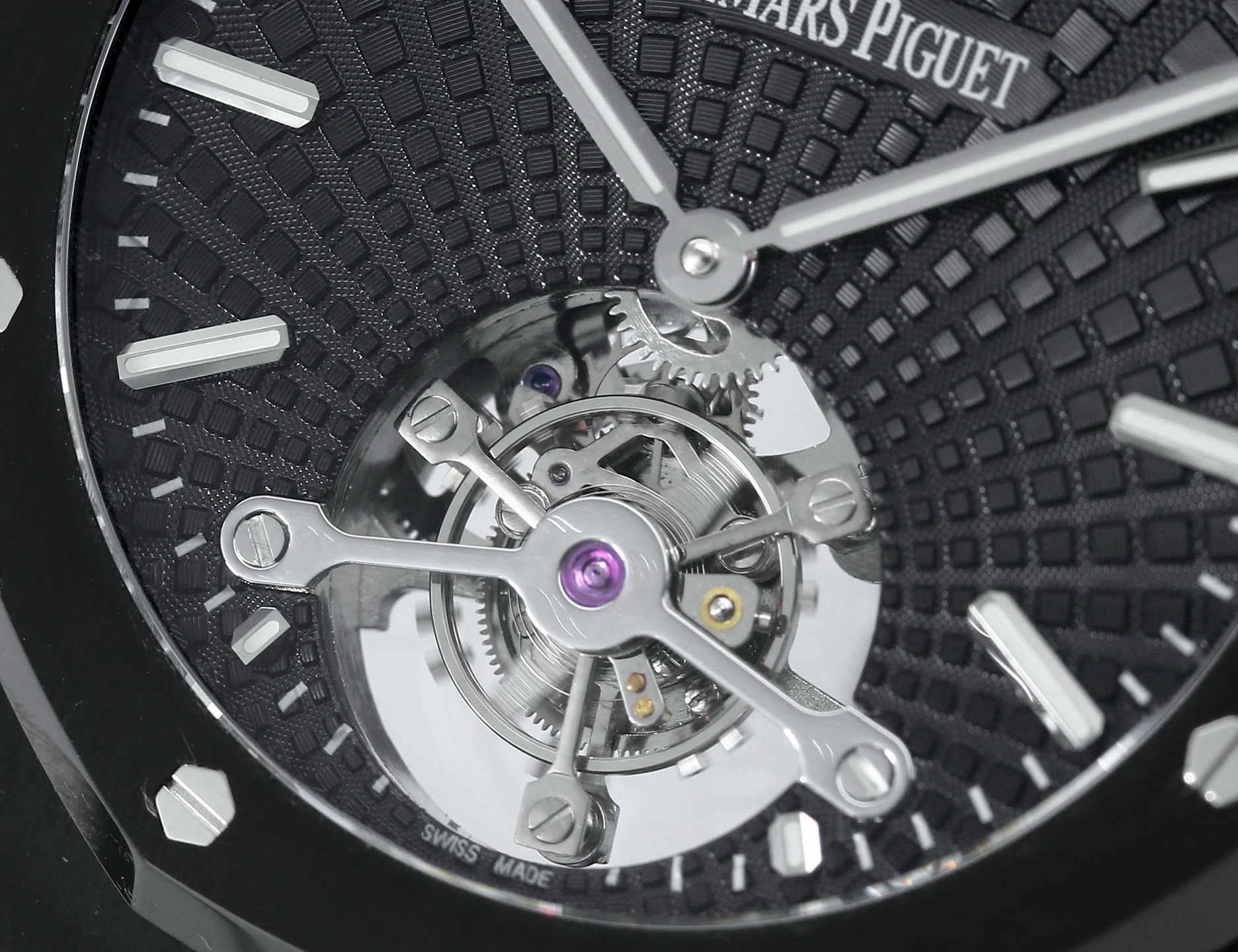 Audemars Piguet Royal Oak Tourbillon 41mm Evolutive Tapisserie Dial Automatic Watch