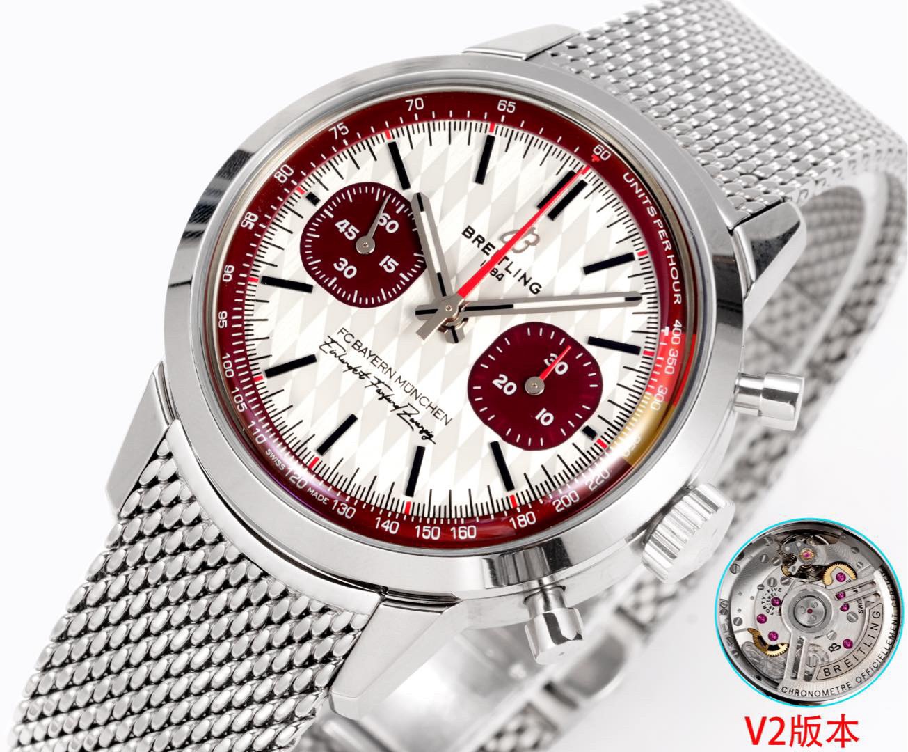Breitling Top Time 41mm B01 Movement Racing Watch