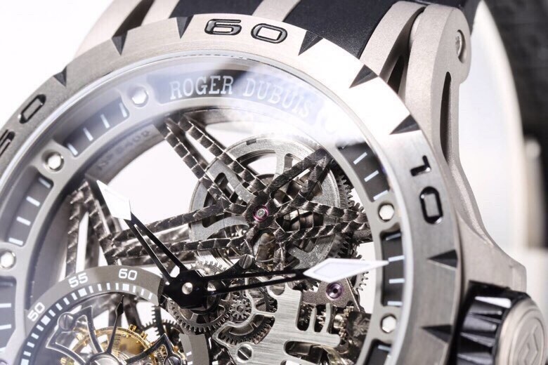Roger Dubuis Titanium Skeleton Tourbillon Watch