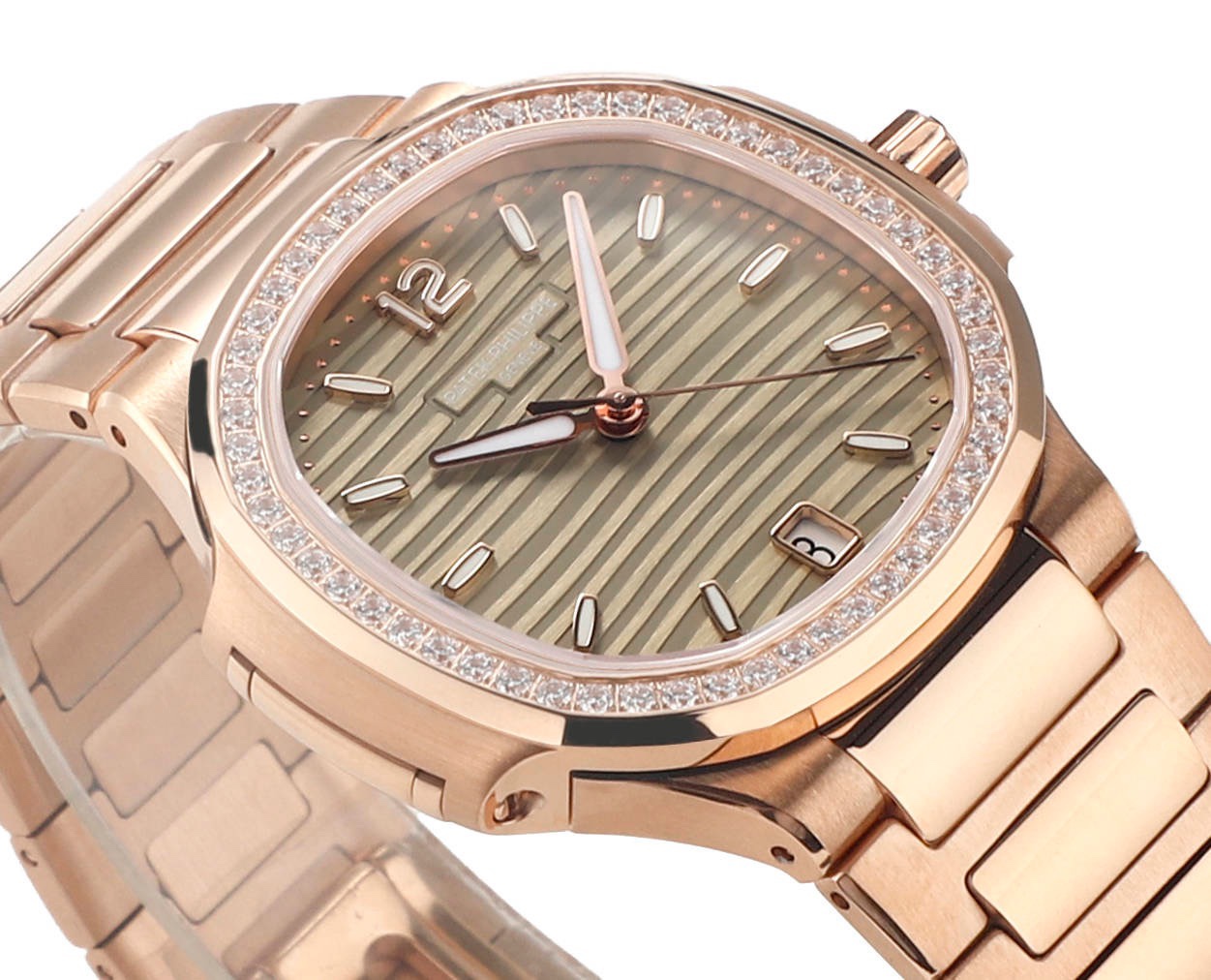 Patek Philippe Nautilus 7118 Ladies Watch | Custom Cal.324SC