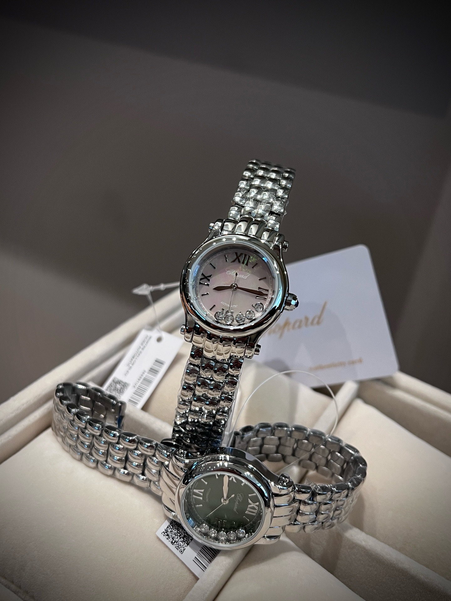 Chopard Happy Diamonds Women Watch 30mm, Stainless Steel Bracelet Fashion Watch
