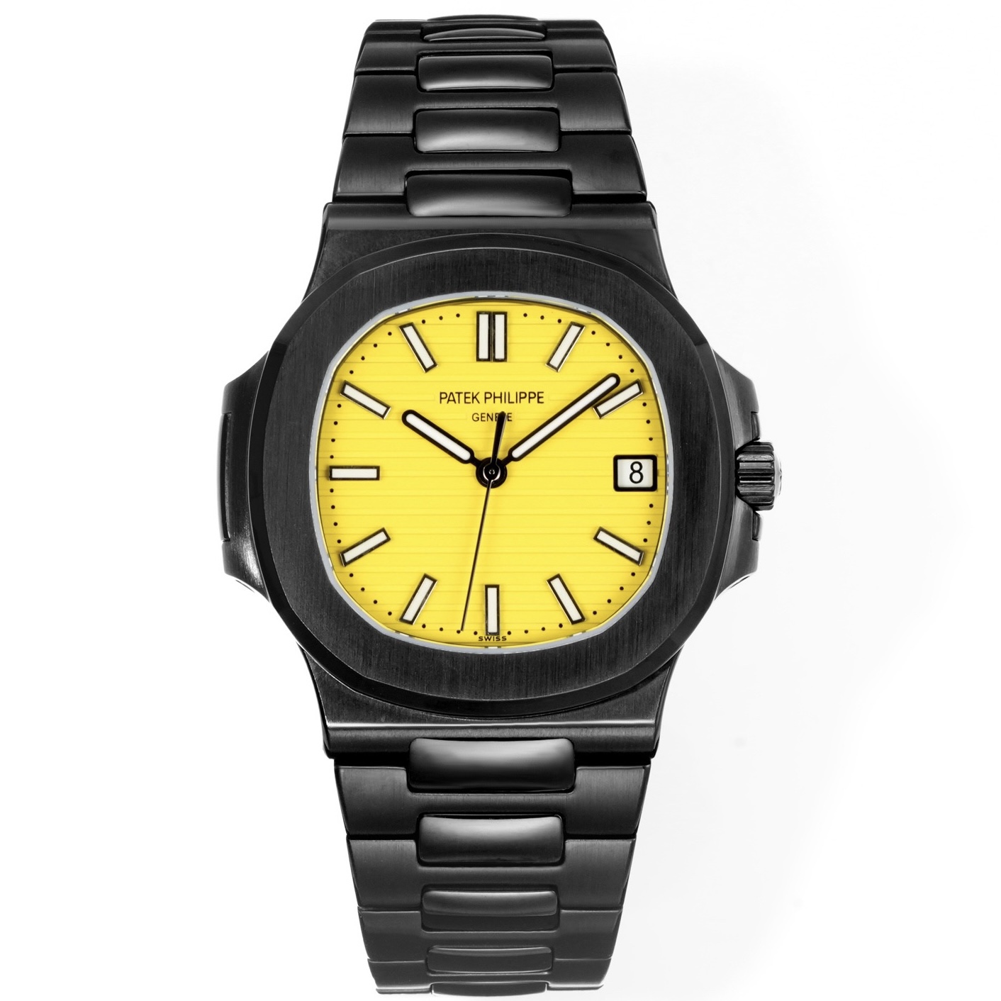 Patek Philippe Nautilus 5711 Black Warrior Limited Color Dial Watch, GR Factory, 40mm, Custom Modified 324 Movement