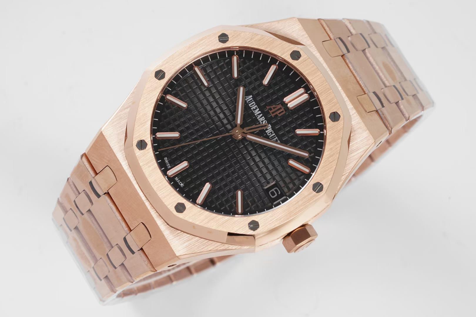 Audemars Piguet Royal Oak 15500 41mm Automatic Watch Modified Cal.4302 Movement