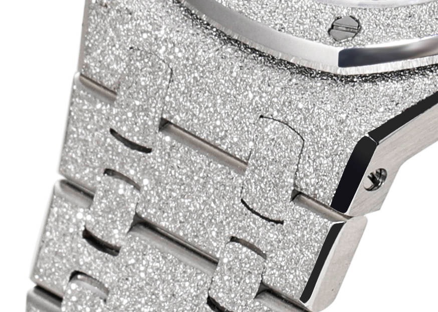 Audemars Piguet Royal Oak 33mm Frosted Gold Quartz Ladies Watch