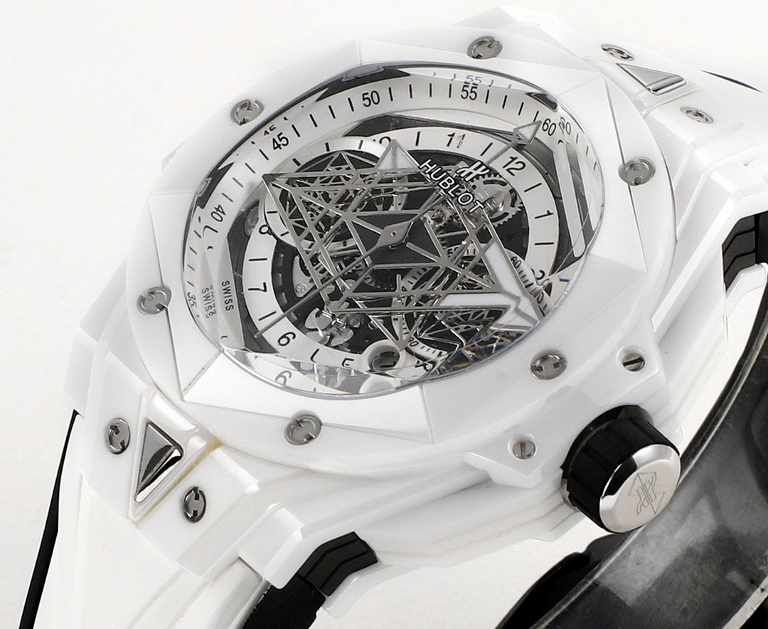 Hublot Big Bang Sang Bleu II Watch | Colored Ceramic Case, Modified HUB1240 Movement