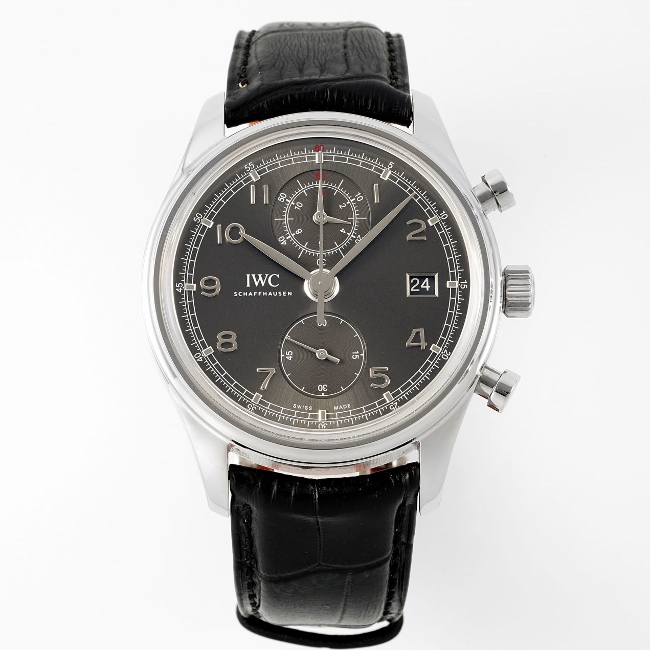 IWC Da Vinci Chronograph Watch 42mm | Modified Cal.89361 Integrated Movement Full Working Functions
