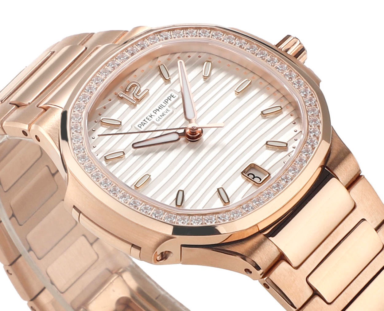 Patek Philippe Nautilus 7118 Ladies Watch | Custom Cal.324SC