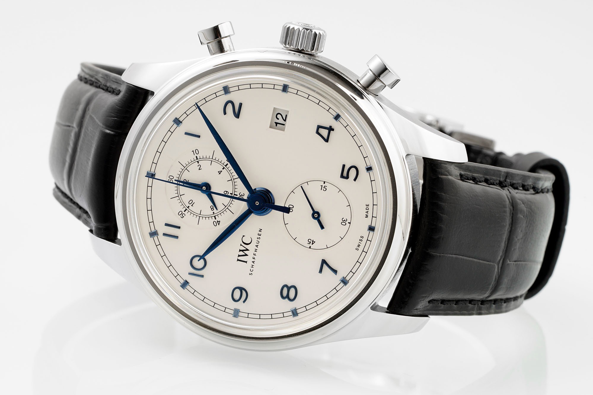 IWC Da Vinci Chronograph Watch 42mm | Modified Cal.89361 Integrated Movement Full Working Functions
