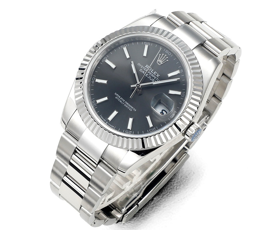 Rolex Datejust 41mm Automatic Watch 3235 Movement 72‑Hour Power Reserve Fluted Bezel