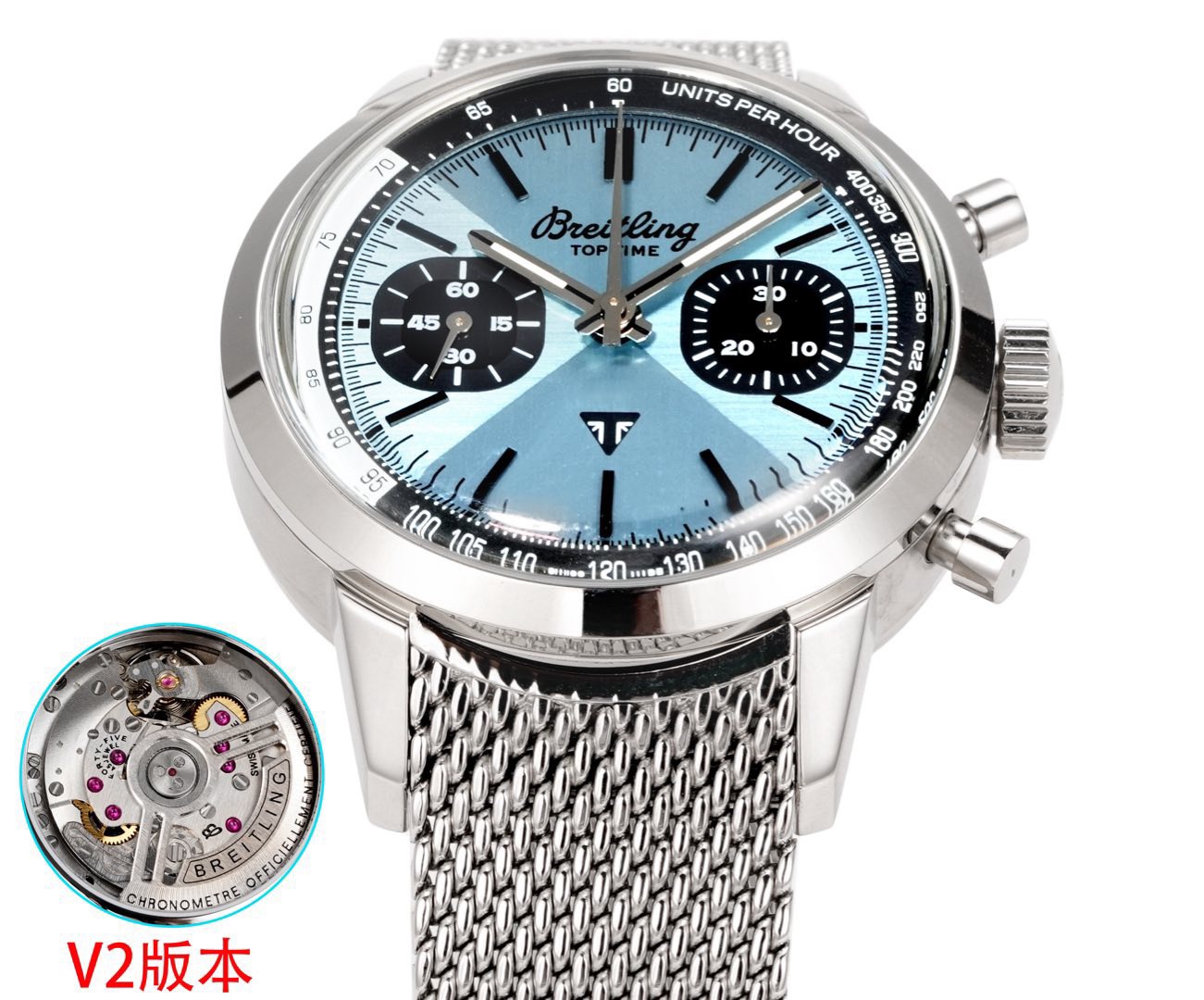 Breitling Top Time 41mm B01 Movement Racing Watch