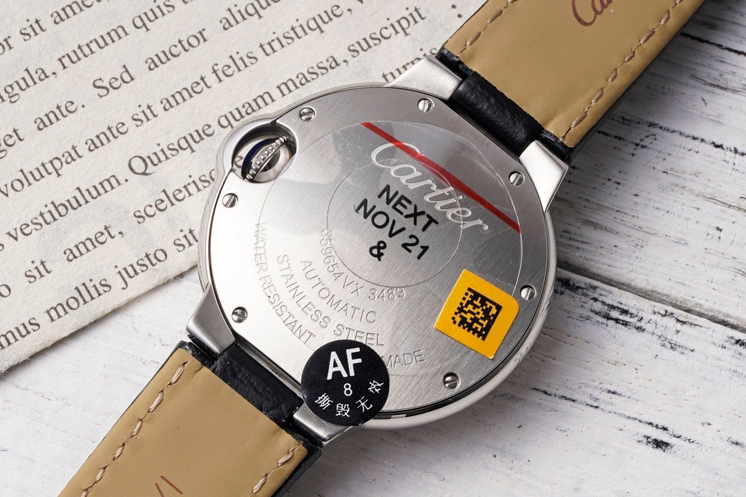 Cartier Ballon Bleu AF Upgraded 33mm Women Automatic Wristwatch