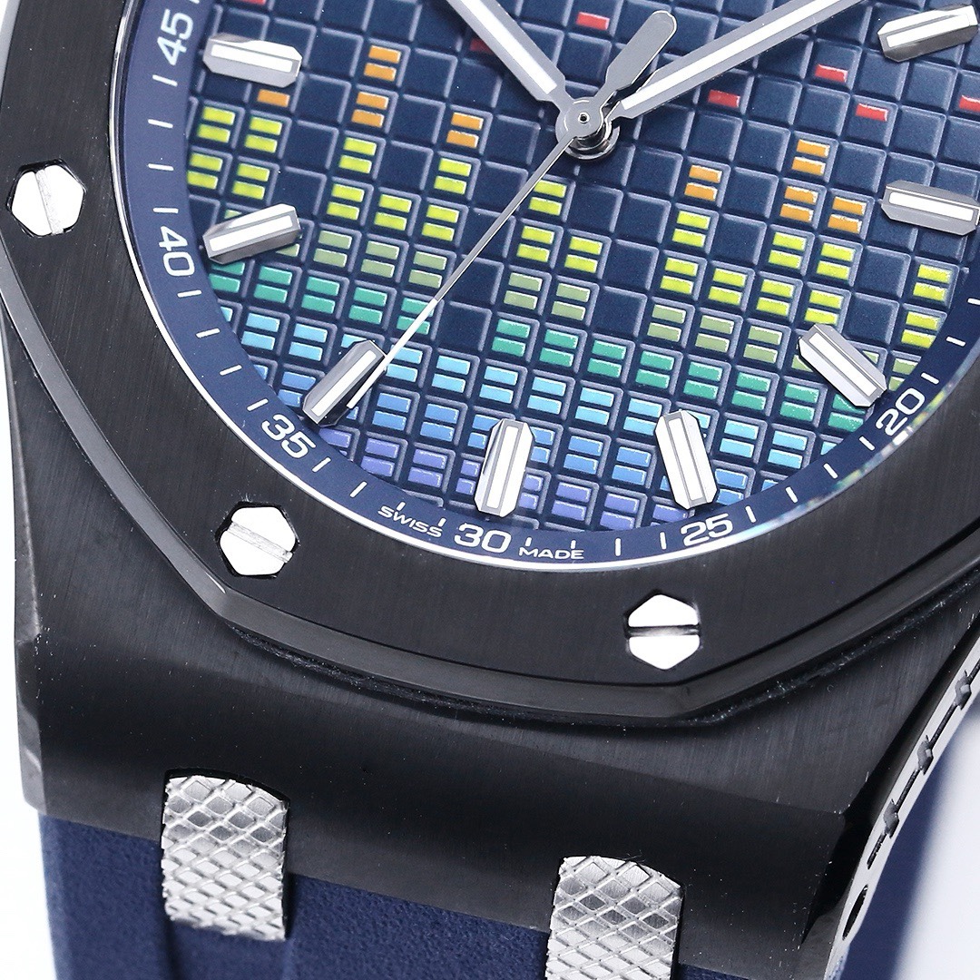 Audemars Piguet Royal Oak 15600 Music Edition Watch, ZF Factory, 44mm, CAL.4309 Movement
