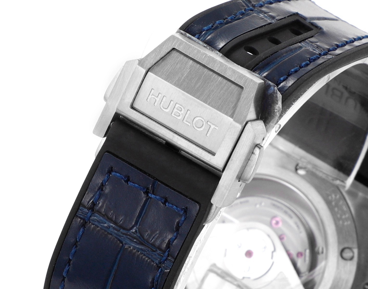 Hublot Big Bang 39mm Steel Diamond Bezel Automatic Ladies Watch