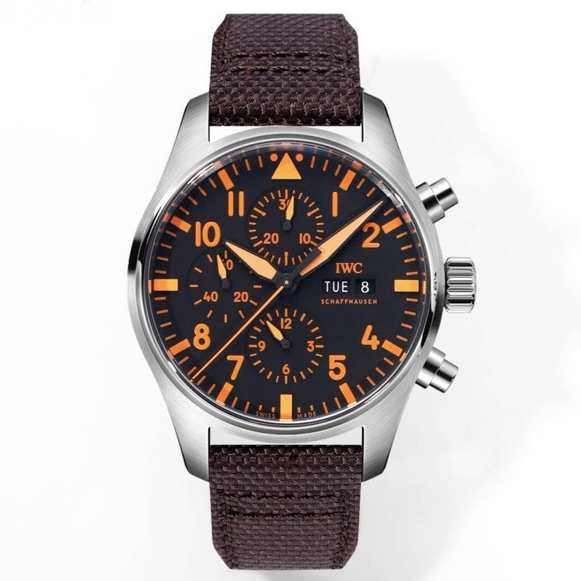 IWC Portuguese Chronograph Watch, New Men's Wristwatch for Business & Daily Wear